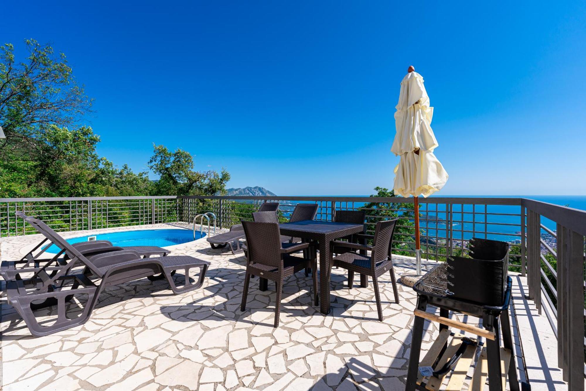 Villas Monte Hill Budva Ngoại thất bức ảnh